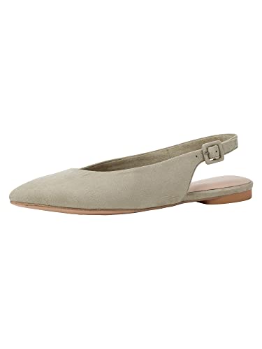 Tamaris Damen Klassische Ballerinas, Frauen Flats,Comfort Lining,TOUCHit-Fußbett,Ballerinen,Pumps,Halbschuhe,Sommerschuhe,Pistacchio,40 EU von Tamaris