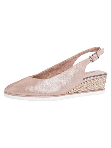 Tamaris Damen 1-1-29503-24 Slingback Pumps, Pink (Rose Pearl 599) von Tamaris