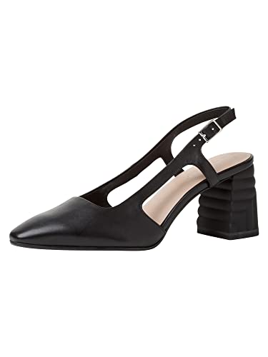 Tamaris Damen 1-1-29607-28 Pumps, Black, 36 EU von Tamaris
