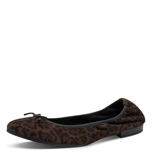 Tamaris Damen 1-22116-41 Ballerinas, Mocca Leopard, 40 EU von Tamaris