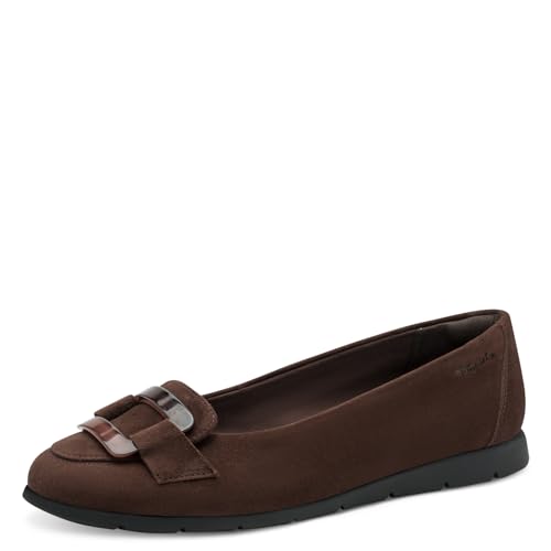 Tamaris Damen Ballerina braun 37 Tamaris Damen Ballerina braun 37 von Tamaris