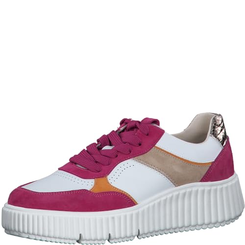 Tamaris Schnürer Damen sportlich pink,EU 37 von Tamaris