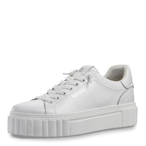 Tamaris Damen Sneaker bequem; White, EU 38 Tamaris Damen Sneaker bequem; White, EU 38 von Tamaris
