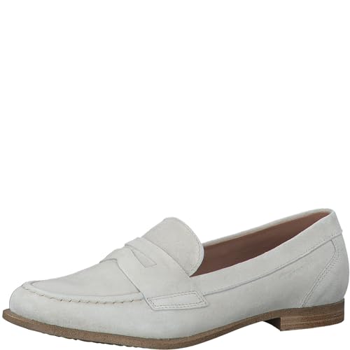 Tamaris Damen Slipper Leder; ANTELOPE/braun; 37 EU von Tamaris