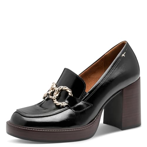 Tamaris Damen Slipper Vegan schwarz 37 von Tamaris