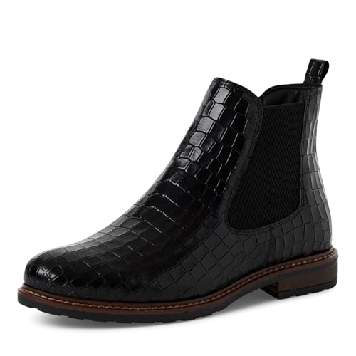 Tamaris Damen Stiefel Leder schwarz 38 Tamaris Damen Stiefel Leder schwarz 38 von Tamaris