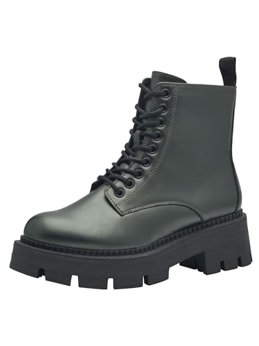 Tamaris Damen Stiefelette Vegan; GREEN METALLIC, EU 41 von Tamaris