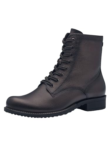 Tamaris Damen Stiefelette Leder bequem; MOCCA METALLIC, EU 40 von Tamaris
