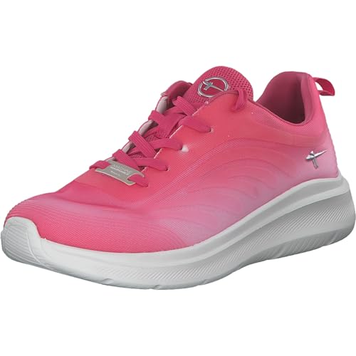 Tamaris COMFORT Damen Sneaker flach Sportlich Vegan, Rosa (Fuxia), 38 EU von Tamaris