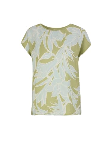 Tamaris Damen ALBONY T-Shirt, Nile Starlight Blue AOP, L von Tamaris