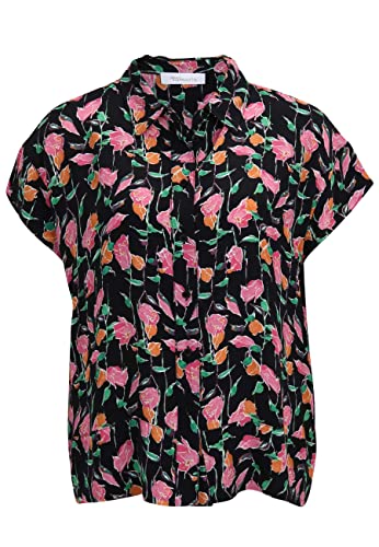 Tamaris Damen AOP Halbarm Sommer Bluse ALMADA Schwarz 40 Tamaris Damen AOP Halbarm Sommer Bluse ALMADA Schwarz 40 von Tamaris