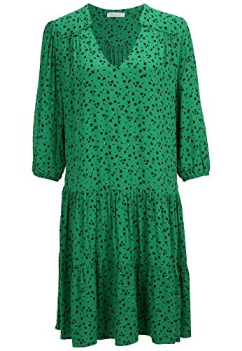 Tamaris Damen AOP Kurzes trapez Kleid ASTANA Mint 38 von Tamaris