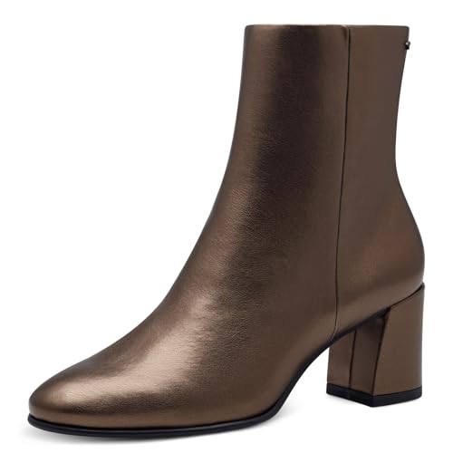 Tamaris Damen Absatzstiefelette Blockabsatz Vegan; BRONCE, EU 40 Tamaris Damen Absatzstiefelette Blockabsatz Vegan; BRONCE, EU 40 von Tamaris