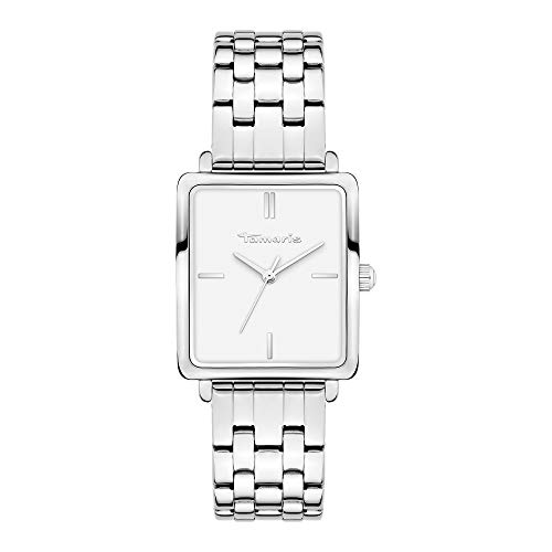Tamaris Damen Analog Quarz Uhr mit Edelstahl Armband TT-0012-MQ von Tamaris