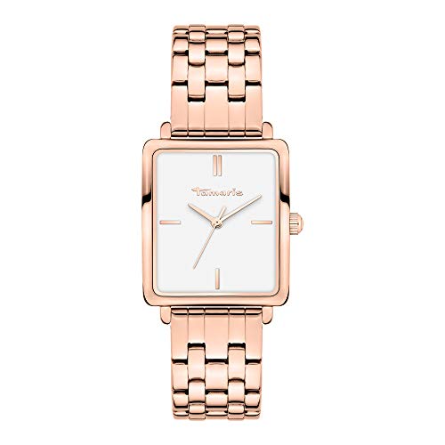 Tamaris Damen Analog Quarz Uhr mit Edelstahl Armband TT-0014-MQ von Tamaris