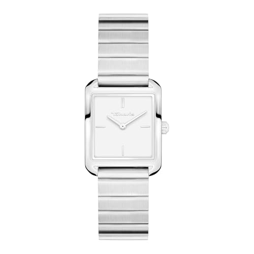Tamaris Damen Analog Quarz Uhr mit Edelstahl Armband TT-0138-MQ von Tamaris
