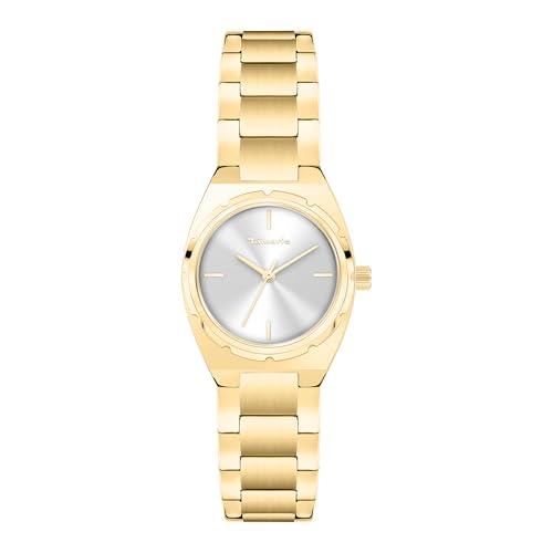 Tamaris Damen Analog Quarz Uhr mit Edelstahl Armband TT-0167-MQ von Tamaris
