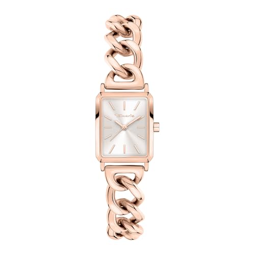 Tamaris Damen Analog Quarz Uhr mit Edelstahl Armband TT-0173-MQ von Tamaris
