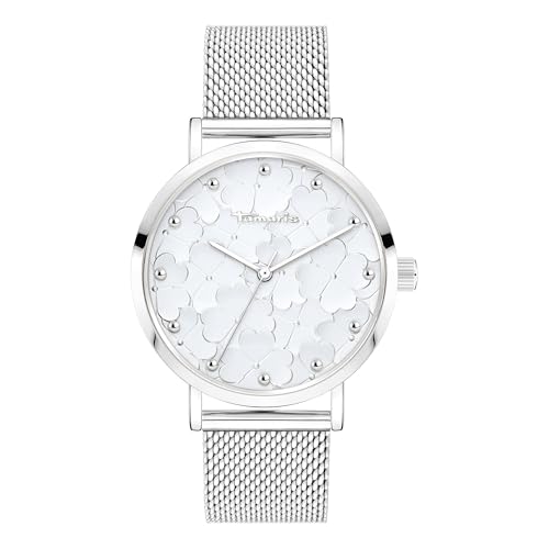 Tamaris Damen Analog Quarz Uhr mit Edelstahl Armband TT-0178-MQ von Tamaris