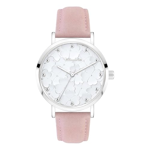 Tamaris Damen Analog Quarz Uhr mit Leder Armband TT-0181-LQ von Tamaris