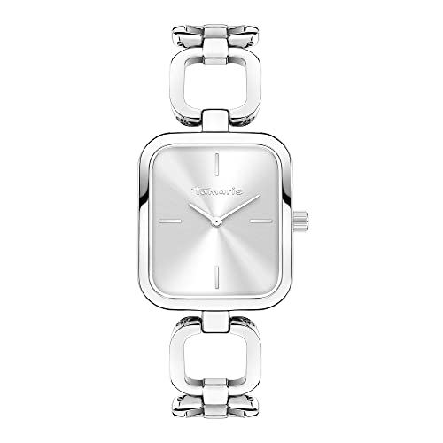 Tamaris Damenuhr – Schmuckbanduhr für Damen rund & eckig - Elegante Armbanduhr mit Schmuckband in Silber, Gold, Roségold, Schwarz, Grün von Tamaris