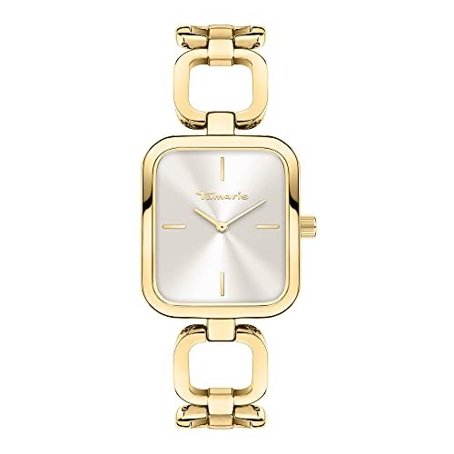 Tamaris Damenuhr – Schmuckbanduhr für Damen rund & eckig - Elegante Armbanduhr mit Schmuckband in Silber, Gold, Roségold, Schwarz, Grün von Tamaris