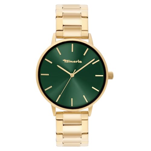 Tamaris Damen Analog Quarz Uhr mit Metall Armband TT-0222-MQ Tamaris Damen Analog Quarz Uhr mit Metall Armband TT-0222-MQ von Tamaris