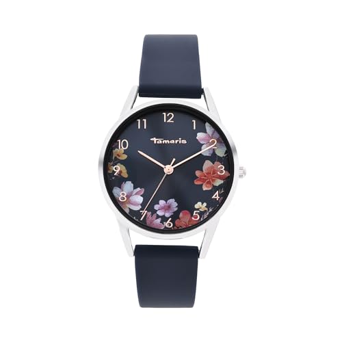 Tamaris Damen Analog Quarz Uhr mit Silikon Armband TT-0208-PQ Tamaris Damen Analog Quarz Uhr mit Silikon Armband TT-0208-PQ von Tamaris