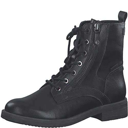 Tamaris Damen Ankle Boots, Frauen Stiefeletten,TOUCHit-Fußbett,Stiefel,Booties,halbstiefel,Kurzstiefel,uebergangsschuhe,Black,41 EU von Tamaris