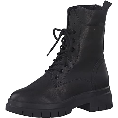 Tamaris Damen Ankle Boots, Frauen Stiefeletten,TOUCHit-Fußbett,Stiefel,Booties,halbstiefel,Kurzstiefel,uebergangsschuhe,Black,41 EU von Tamaris