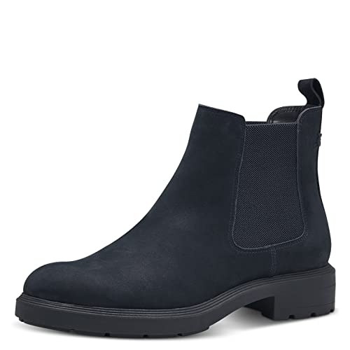 Tamaris Damen Ankle Boots, Frauen Stiefeletten,Boots,Stiefel,Bootee,Booties,halbstiefel,Kurzstiefel,uebergangsschuhe,Navy,39 EU von Tamaris