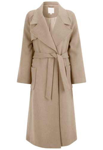 Tamaris Damen BALCHIK Coat, Tapioca, 44 von Tamaris