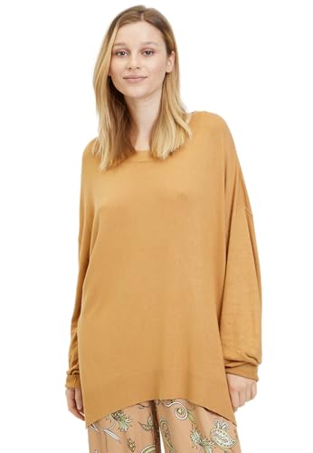 Tamaris Damen BARI Crew Sweat, Iced Coffee, 38 von Tamaris