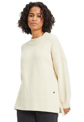 Tamaris Damen BARLT Pullover, Antique White, 36 von Tamaris