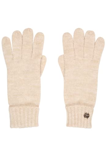 Tamaris Damen BAYWALK Gloves, Tapioca & Iced Coffee metallic, OneSize von Tamaris
