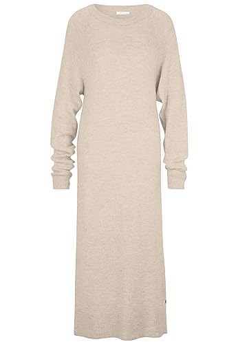 Tamaris Damen BYTOW Knit Dress, Tapioca Melange, 42 von Tamaris