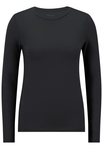 Tamaris Damen Baar Longsleeves, Black Beauty, Large EU von Tamaris