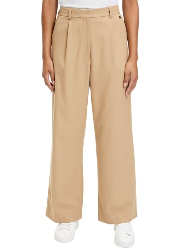 Tamaris Damen Balboa Loose Wide Leg Pant, Iced Coffee, 40 EU Tamaris Damen Balboa Loose Wide Leg Pant, Iced Coffee, 40 EU von Tamaris