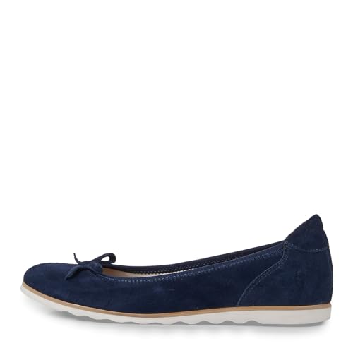 Tamaris Damen Ballerina-1-22128-42 Ballerinas, Navy, 38 EU Tamaris Damen Ballerina-1-22128-42 Ballerinas, Navy, 38 EU von Tamaris