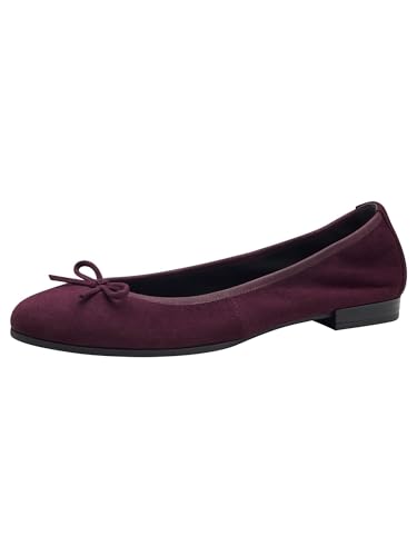 Tamaris Damen Ballerina Leder bequem; Merlot, EU 36 Tamaris Damen Ballerina Leder bequem; Merlot, EU 36 von Tamaris