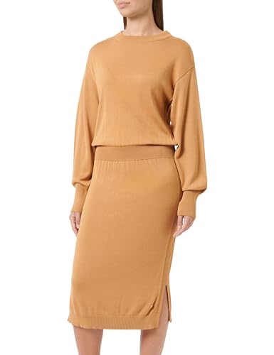 Tamaris Damen Barrio Knit Dress, Iced Coffee, 36 von Tamaris