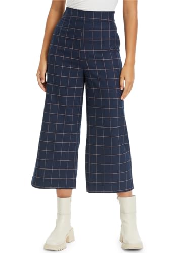 Tamaris Damen Bejaia Culotte, Blueberry Window Check, 42 EU von Tamaris