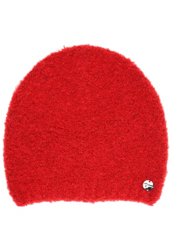 Tamaris Damen Biga Beanie, Fiery Red, Einheitsgröße EU von Tamaris