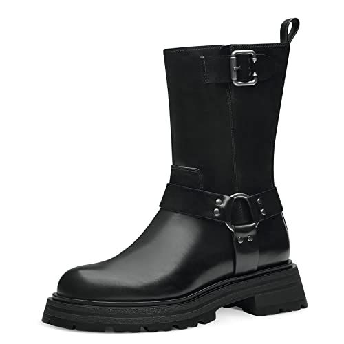 Tamaris Damen Biker Boots, Frauen Stiefeletten,uebergangsstiefel,flach,Boots,Stiefel,Bootee,Booties,halbstiefel,Kurzstiefel,Black,37 EU Tamaris Damen Biker Boots, Frauen Stiefeletten,uebergangsstiefel,flach,Boots,Stiefel,Bootee,Booties,halbstiefel,Kurzstiefel,Black,37 EU von Tamaris