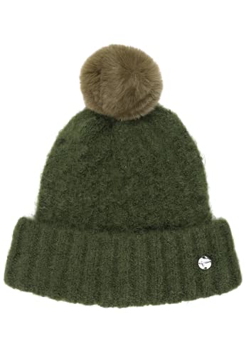 Tamaris Damen Bitz Beanie, Garden Topiary with Gold, Einheitsgröße EU von Tamaris