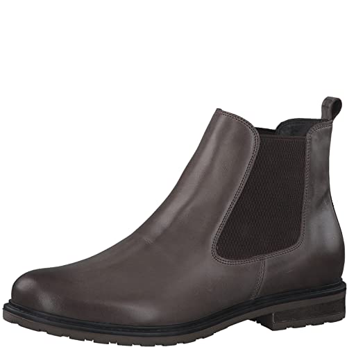 Tamaris Damen Chelsea Boots, Frauen Stiefeletten,Schlupfstiefel,Stiefel,Bootee,Booties,halbstiefel,Kurzstiefel,DK Pepper LEA.,38 EU von Tamaris