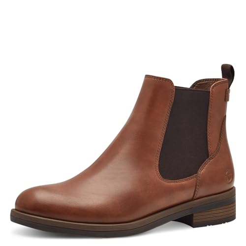 Tamaris Damen Chelsea Boots, Frauen Stiefeletten,TOUCHit-Fußbett,uebergangsstiefel,Schlupfstiefel,flach,Boots,Stiefel,Bootee,Cognac,36 EU Tamaris Damen Chelsea Boots, Frauen Stiefeletten,TOUCHit-Fußbett,uebergangsstiefel,Schlupfstiefel,flach,Boots,Stiefel,Bootee,Cognac,36 EU von Tamaris