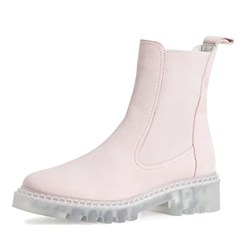 Tamaris Damen Chelsea Boots, Frauen Stiefeletten,Wechselfußbett,Comfort Lining,Booties,halbstiefel,Kurzstiefel,Soft Rose,36 EU von Tamaris