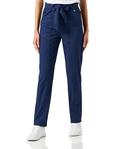 Tamaris Damen Chino Hose mit Taschen ABHAR Blau 36 von Tamaris