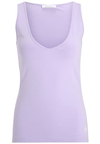 Tamaris Damen Einfaches Tank ANKUM Violett XS von Tamaris